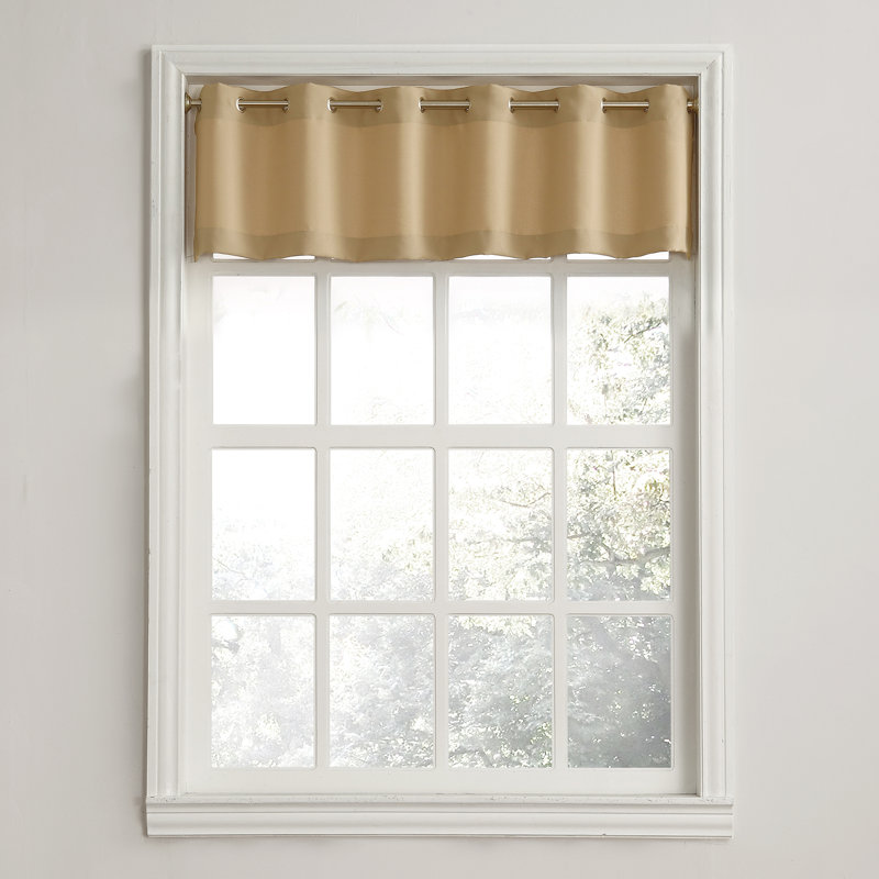 Cantonnière sur mesure 56 po Sauel, Taupe