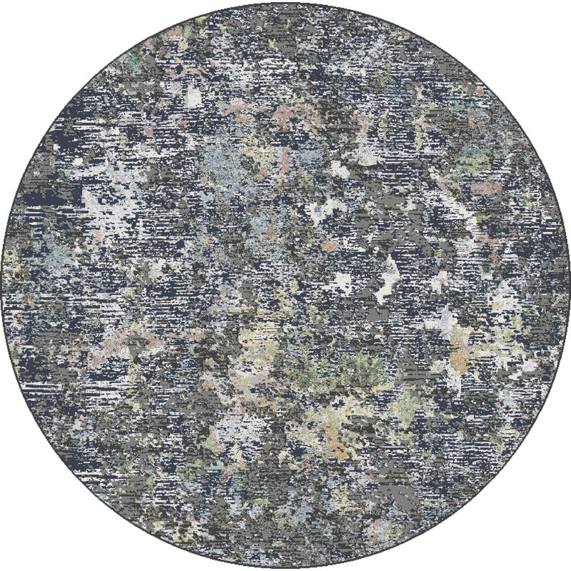 Abbing Abstract Area Rug, Round 160cm