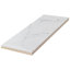 Classico Carrara 3" x 6" Ceramic Stone Look Subway Wall Tile