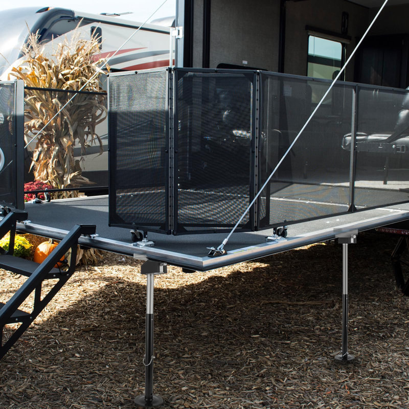 Paquet de 6 vérins stabilisateurs coulissants robustes