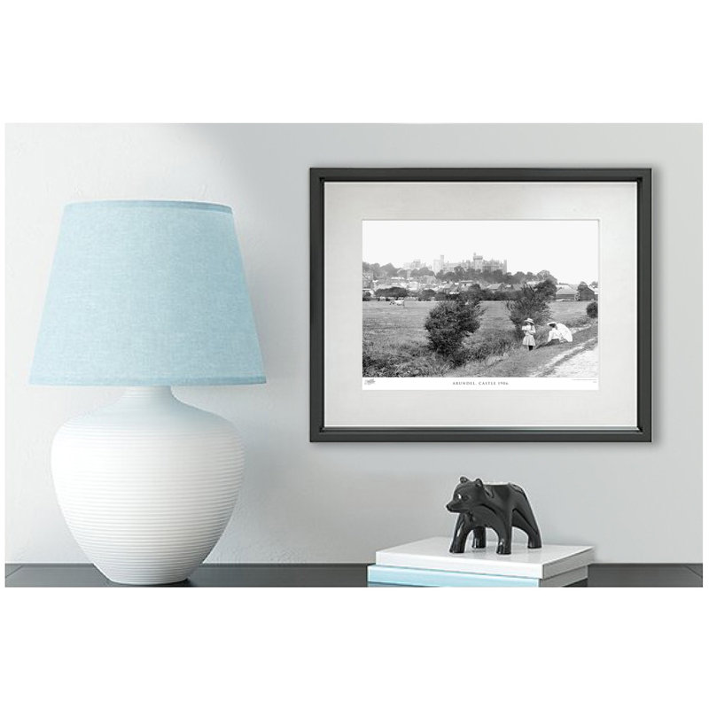Arundel, Castle 1906 by Francis Frith - Single Picture Frame Print, 40cm H x 50cm W x 2.3cm D