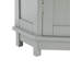 Armoire de salle de bain moderne de style moderne - Tablette de coin triangulaire réglable - Pour un environnement propre