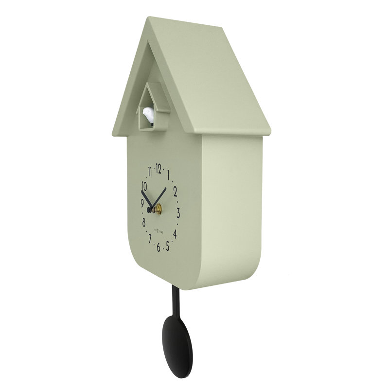 Horloge murale coucou avec tweeter, Vert