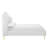 Lana Queen Performance Velvet Wingback Platform Bed-1376148133