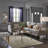44" Rectangle Metal Coffee Table | Modern Coffee Table for Living Room,
