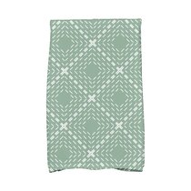 Abbie Organic Cotton Black and White Hand Towel + Reviews