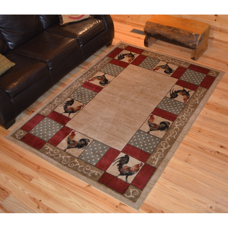 Tapis beige Seagle, Rectangle 8 pi x 10 pi