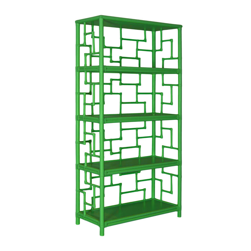 Bibliothèque Tibet H 72 "x l 36", Vert vif