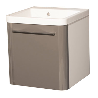 Daminik 505mm Single Bathroom Vanity with Integrated Ceramic Basin