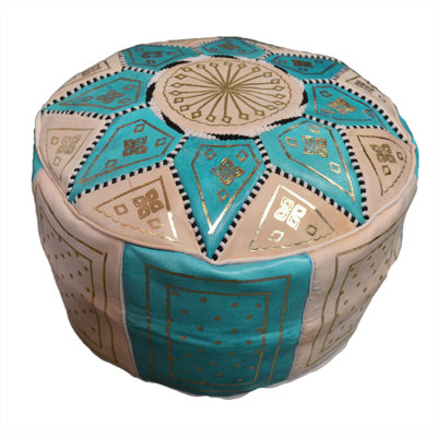 Bagley Leather Ottoman