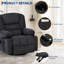 Fauteuil inclinable pivotant à 360 ° avec massage et chauffage par vibration, canapé très large pour le salon / la chambre à coucher-1224205102