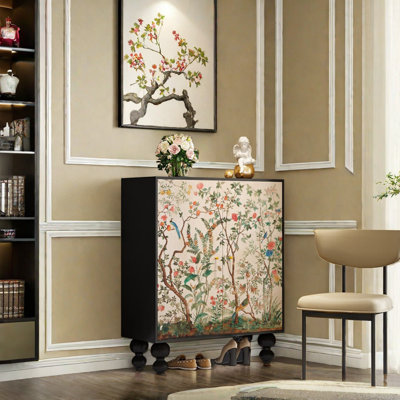 17 Pair Shoe Storage Cabinet
