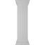 Poteau de poteau simple avec chapiteau plat et garniture de base (trousse d'installation incluse)-83842550