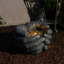 Handcrafted Floor Fountain with Lights-907733803