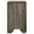 Tomasina Washed Taupe 2-Drawer Rectangular Nightstand