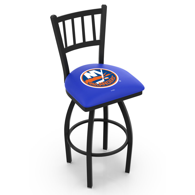 Tabouret de comptoir pivotant de 25 po NCAA, Islanders de New York, 25 po de hauteur