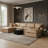 Hivay Upholstered U-Shaped Sectional Reversible-87141469