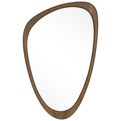 Doruk Irregular Wooden Bathroom/Vanity Mirror