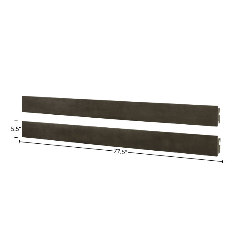 Arshad Side Rails, Gray