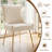 Velvet Upholstered Side Chair With Gold Legs -4594478-5490006