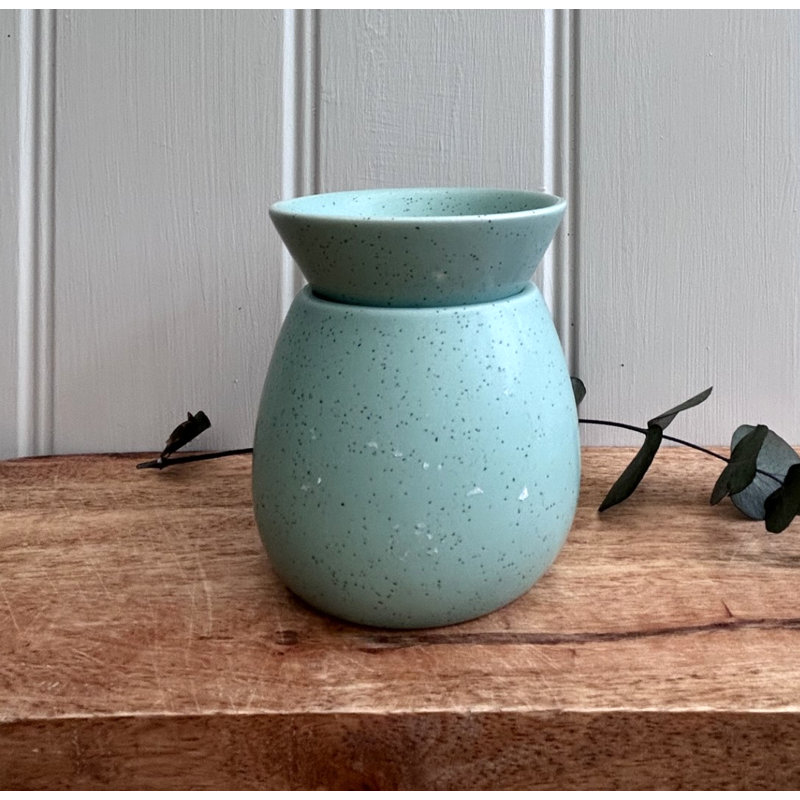 Ceramic Tabletop Wax Warmer, Aqua