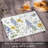 CounterArt Lovely Blues Tempered Glass Cutting Board