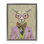 Stylish Llama with Glasses Floating Frame, design by Svetlana Aleynikova