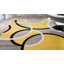 Tapis jaune / gris / noir Doucet-1383245432