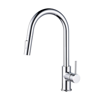 Circular Pull-Down Kitchen Faucet