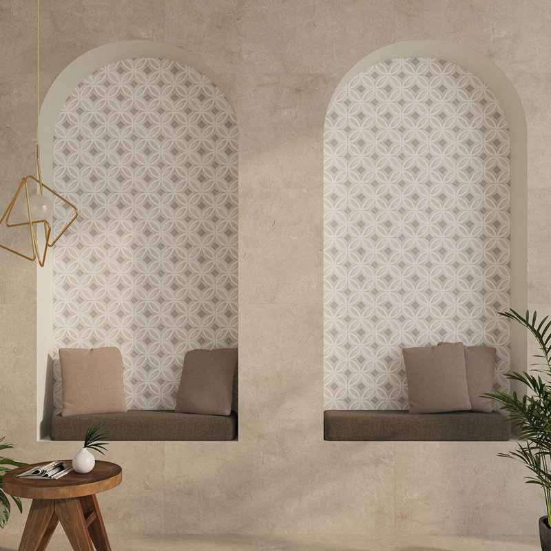 Santorini Memory 6X6 Motif 01, Beige