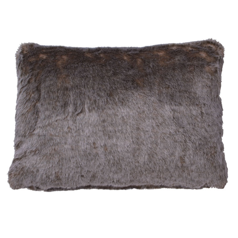  Snow Deer Throw Pillow