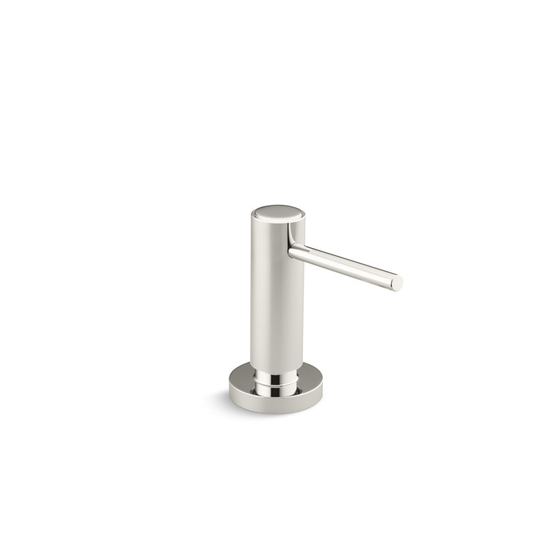 One™ Soap/Lotion Dispenser, Nickel Silver