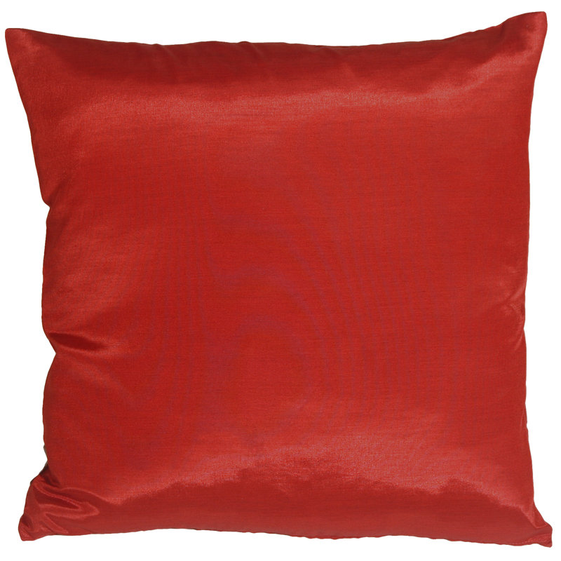 Coussin Bohemian, Rouge / blanc / ocre