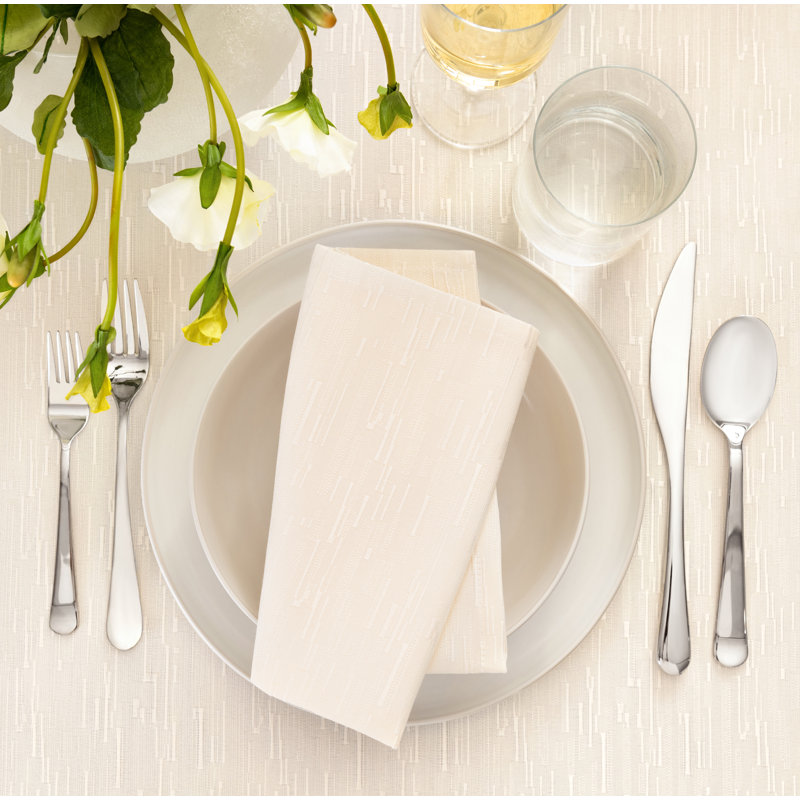 Serviettes de table Brosh, Ivoire ivoire