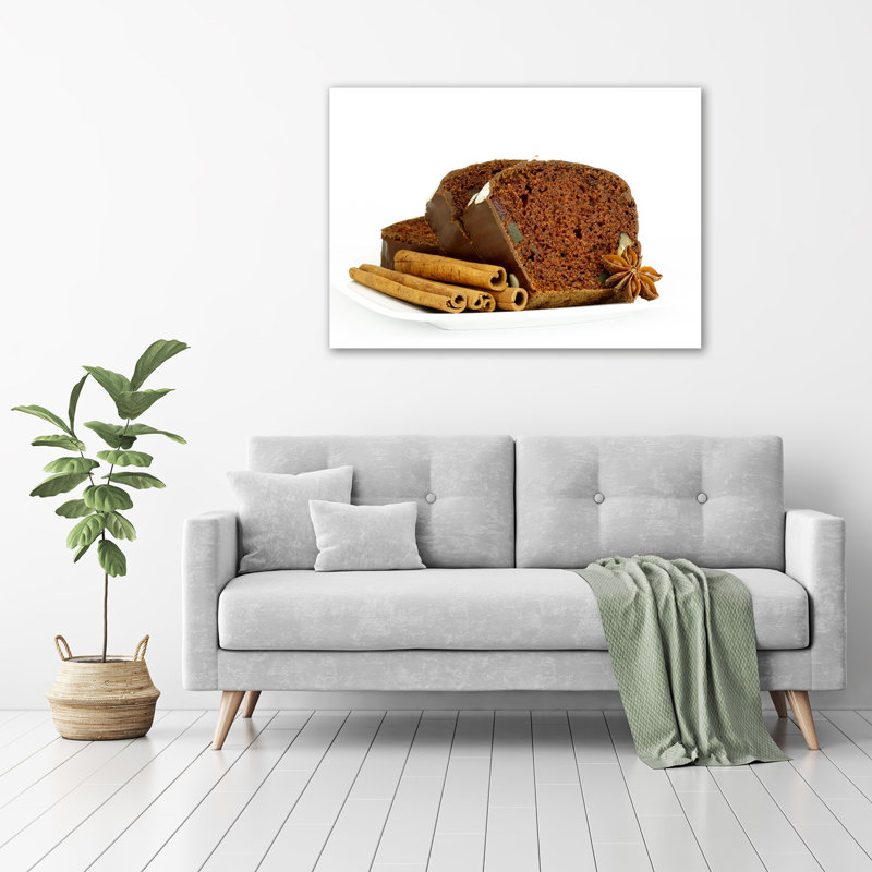 Gingerbread And Vanilla - Wrapped Canvas Print