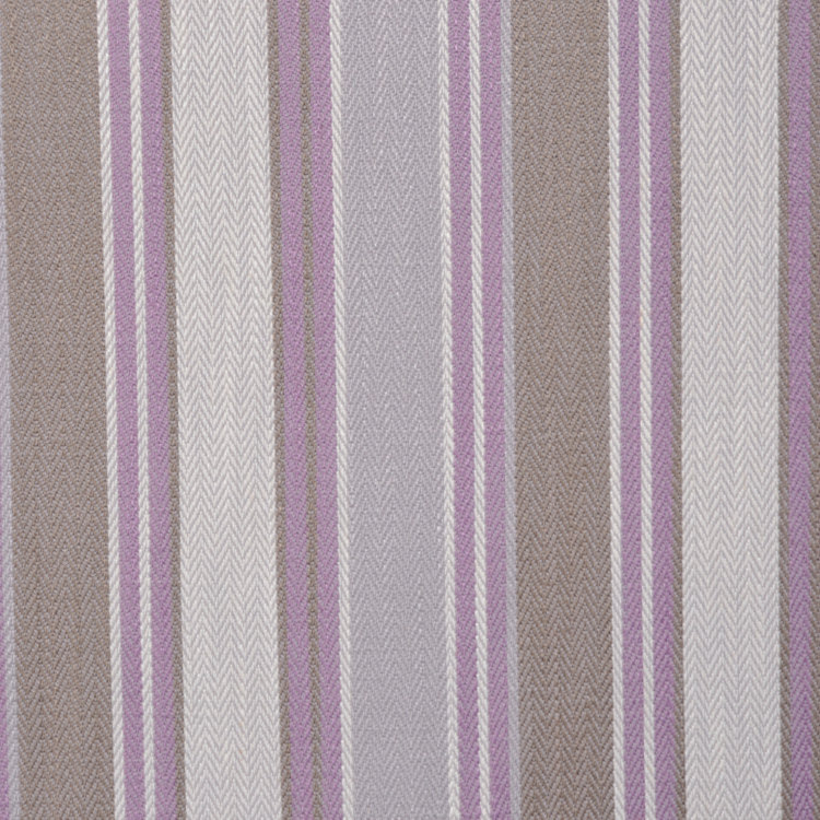 Tissu à rayures allure boutique, Lavande