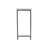 Sausalito Rectangular Metal Outdoor Side Table , 12.5'' in. W 20.38'' in. D