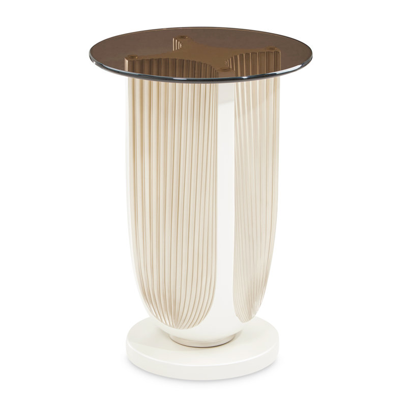 Table d'appoint La Marisia - Perle crémeuse