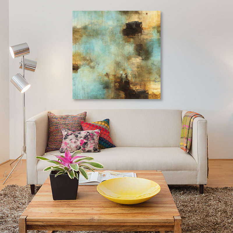 « stores i », impression sur toile, H 37 po x l 37 po x P 1,5 po, Toile tendue, Pas de tapis