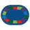 Tapis bleu / vert touffeté à motif coloré Premium Seating Collection