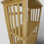 Bibliothèque standard en bois massif H 42 "x l 26" Vedaant