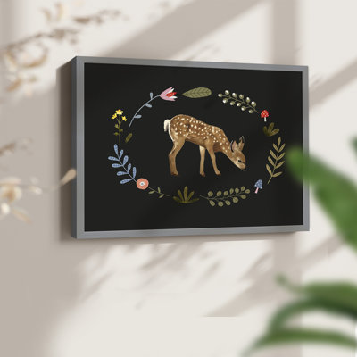 Critter & Foliage III - Reproduction encadrée - Restickable