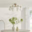 Denislav 6 - Light Metal Globe Pendant