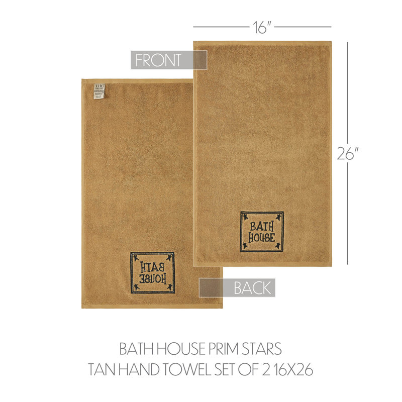 Ensemble de 2 serviettes de bain Timeless Linens