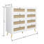Commode 8 tiroirs Dyllan