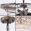 Vigue 6 - Light Crystal Chandelier