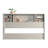 Full/Queen Bookcase Headboard With Spacious Display And Adjustable Shelves, Ideal For Organized And Stylish Bedrooms.-1008558719