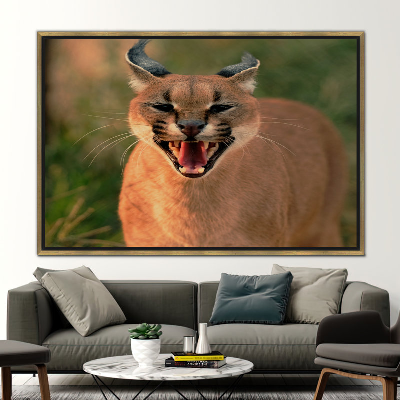 Print on Canvas, Framed Print without Mat, Gold, 20 cm H x 30 cm W