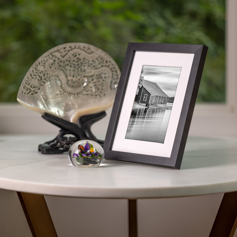 Cadre photo Snap Linear, 4 po x 6 po, 5 po x 7 po, Noir