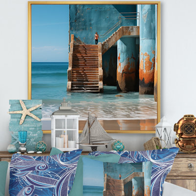 " Beach Pier Urban Waterscapes I "